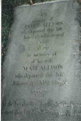 James Allison grave