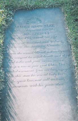 James Brownlee grave