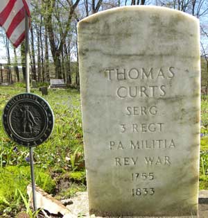 Thomas Curts grave