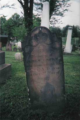 James Cooke grave