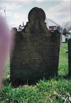 Zebulon Cooper grave
