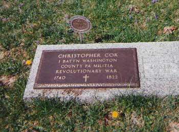Christopher Cox grave