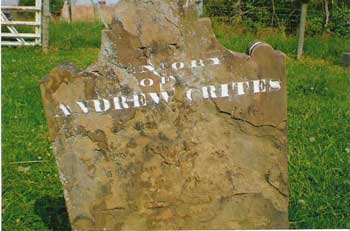 Andrew Crites grave