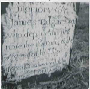 James Edgar grave
