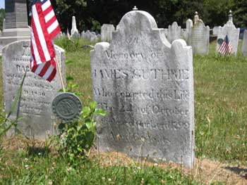 James Guthrie grave
