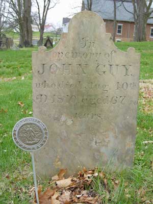 John Guy grave