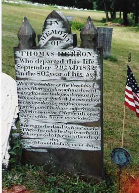 Thomas Herron grave