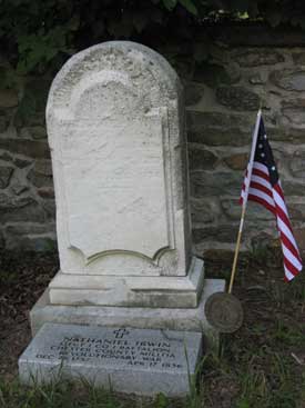 Nathaniel Irwin grave