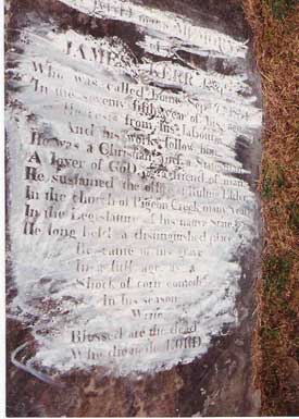 James Kerr grave