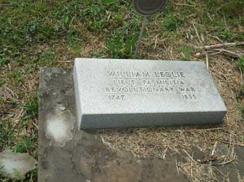 William Ledlie grave