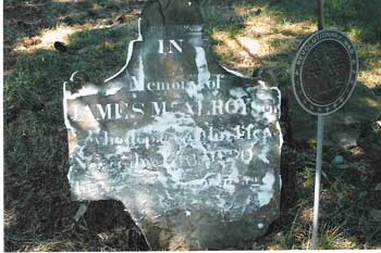 James McAlroy grave
