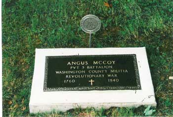 Angus McCoy grave