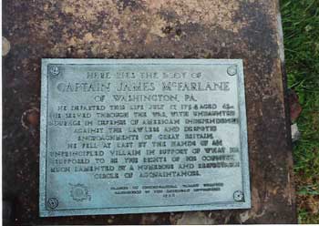 James McFarlane grave
