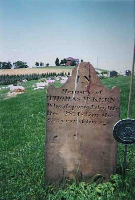 Thomas McKeen grave
