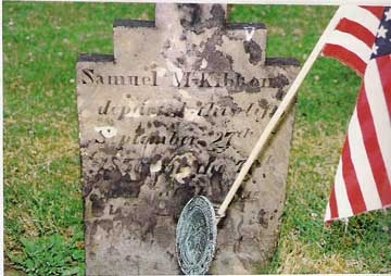 Samuel McKibbon grave