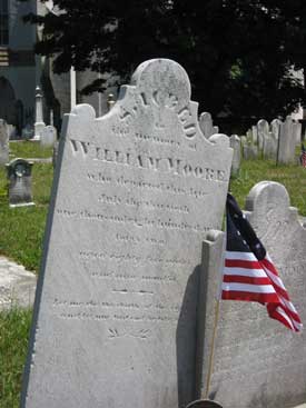 William Moore grave