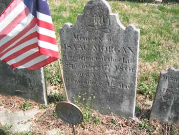 Isaac Morgan grave