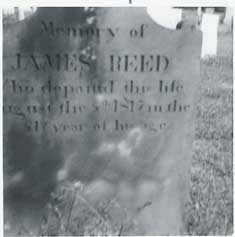 James Reed grave 2