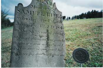 Samuel Rutan grave