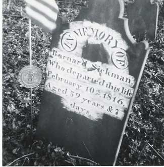 Bernard Sickman grave
