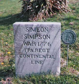 Simeon Simpson grave