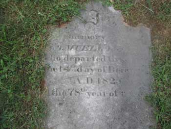 Samuel Van Leer grave