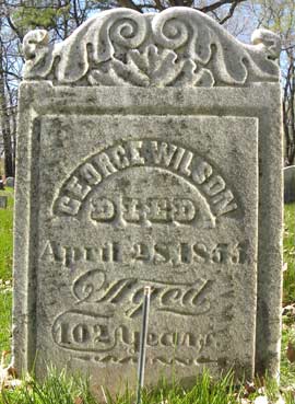George Wilson grave