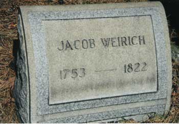 Jacob Weirich grave