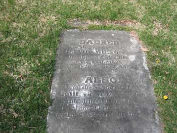 David Wilson grave