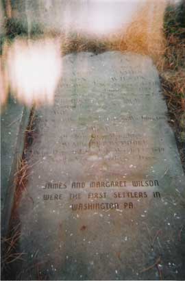 James Wilson grave