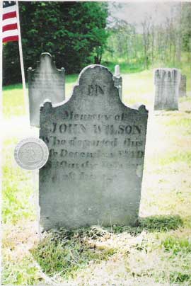 John Wilson grave