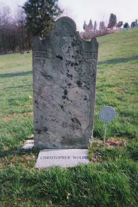 Christopher Wolfe grave