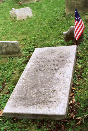 Joseph Rodrigwez Pereyra Tombstone
