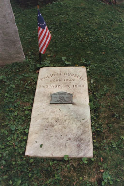 Philip Moses Russell Tombstone