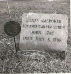 Jonas Amspoker Grave