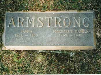 James Armstrong Grave