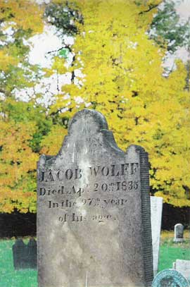Jacob Wolfe grave